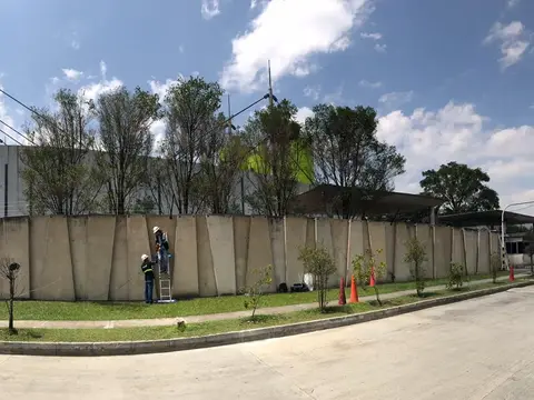 Cerca eléctrica instalada