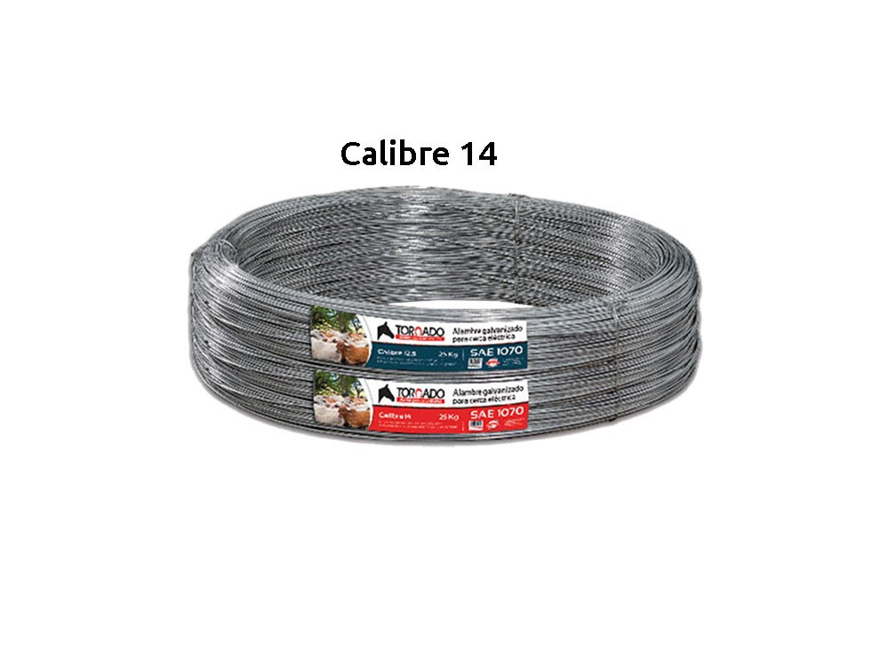 Alambre de Acero Galvanizado – 14