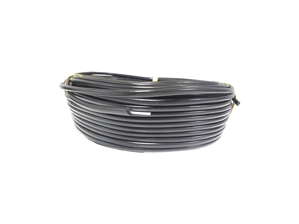 Cable Aislado Calibre 14 (Rollo x 50 metros) Negro