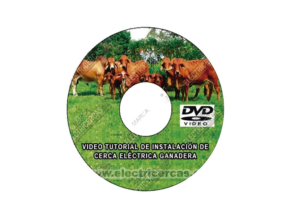 DVD Curso de instalación correcta de Cerca Eléctrica