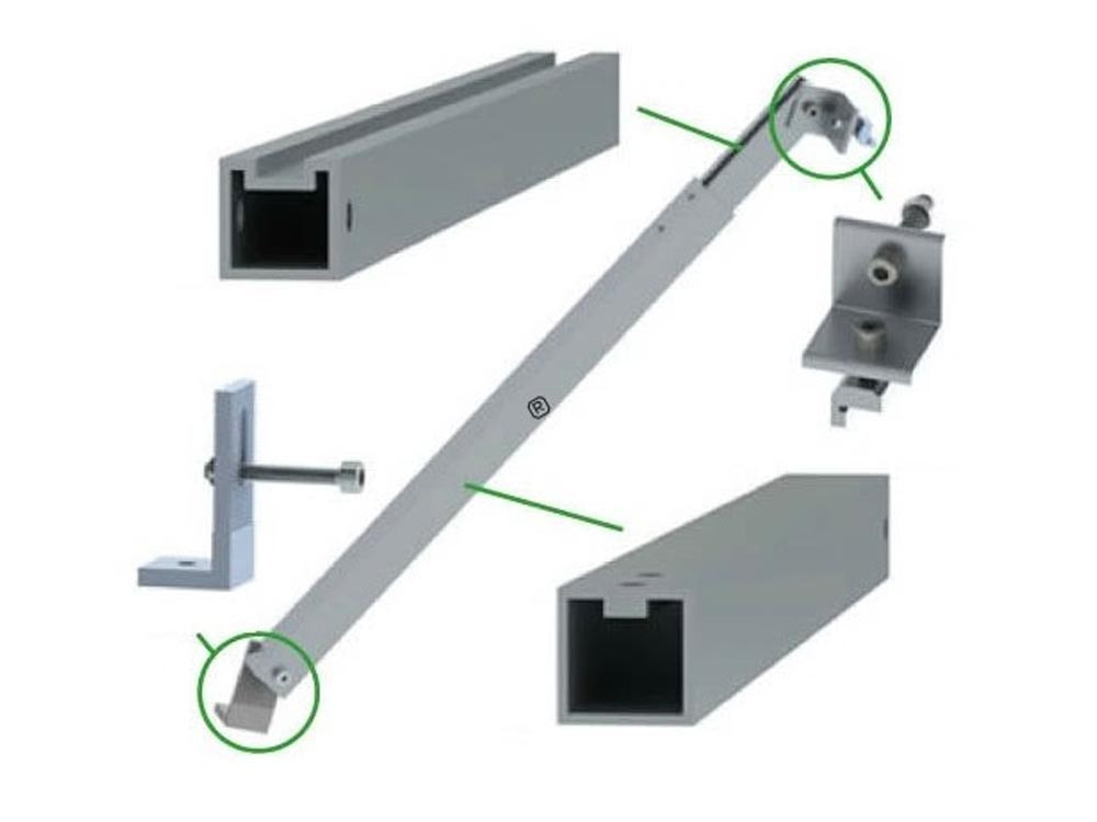 Soporte Para Panel Solar Individual