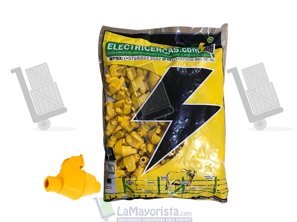 Aislador Pivote Largo – Amarillo