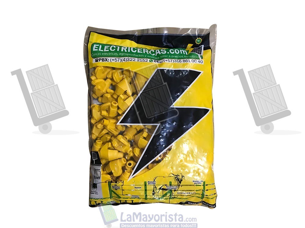 Aislador Pivote Largo – Amarillo