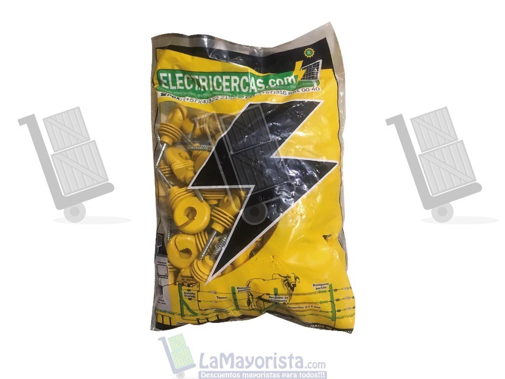 Aislador Tornillo – Amarillo