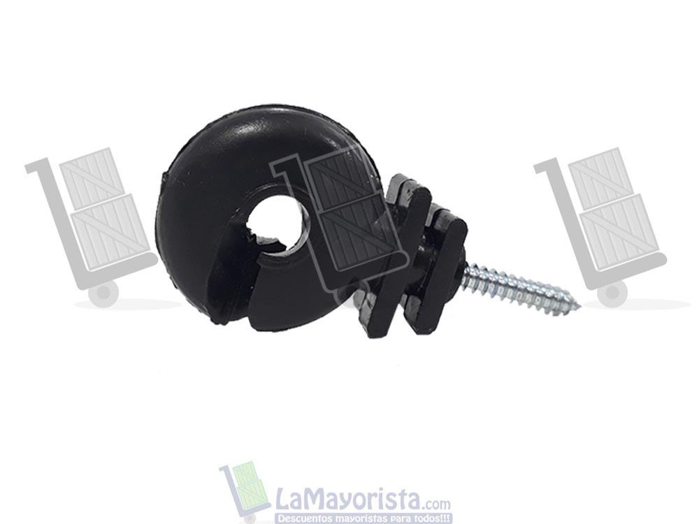 Aislador Tornillo – Negro
