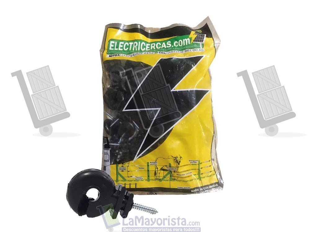 Aislador Tornillo – Negro