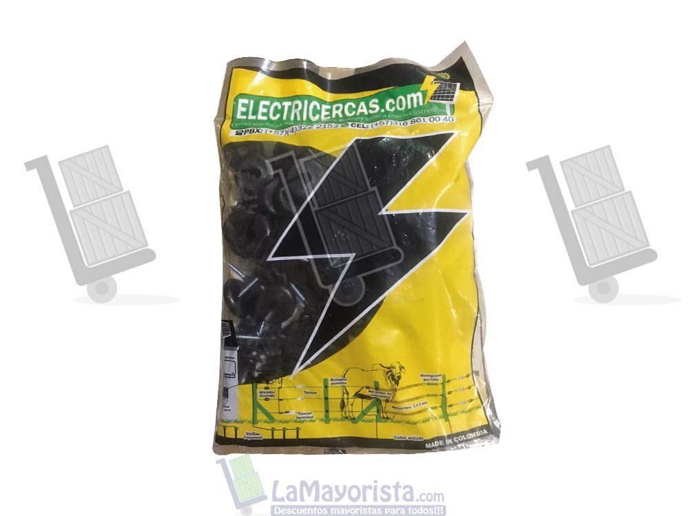 Aislador Tornillo – Negro