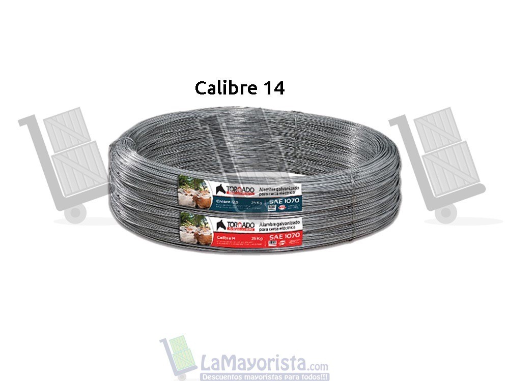 Alambre de Acero Galvanizado – 14