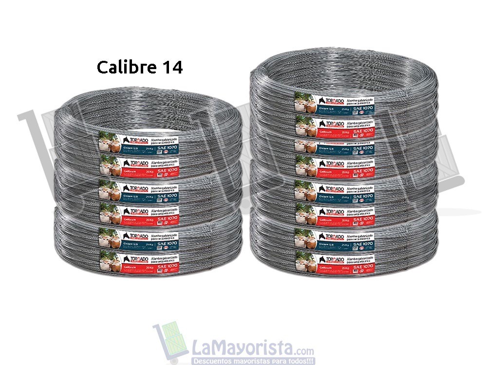 Alambre de Acero Galvanizado – 14