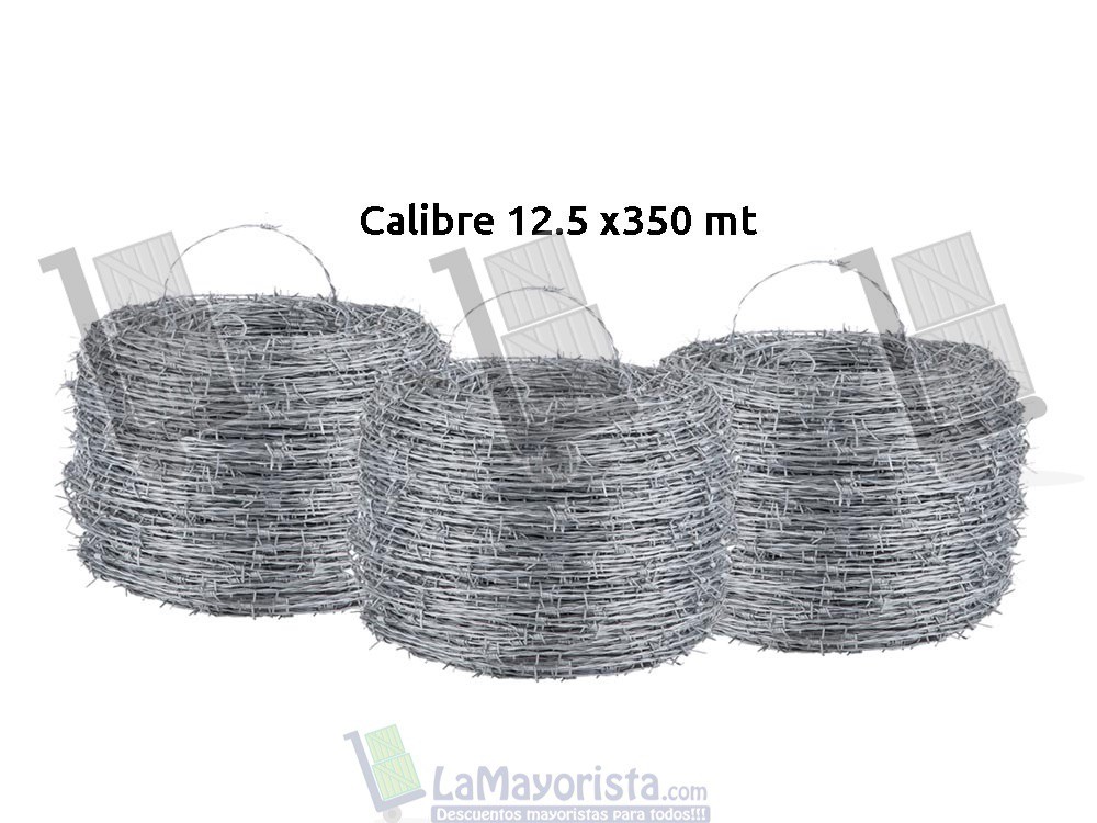 Alambre De Púas – Calibre 12.5 X 350 Mts