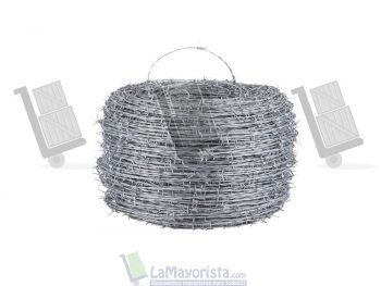 Alambre de púas – calibre 12.5 x 400 mts
