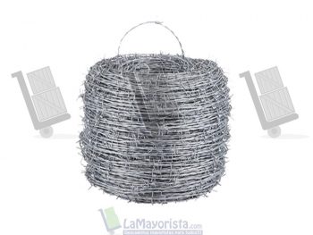 Alambre de púas – calibre 14.5 x 200 mts