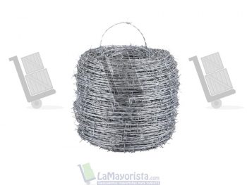 Alambre de púas – calibre 14 x 200 mts