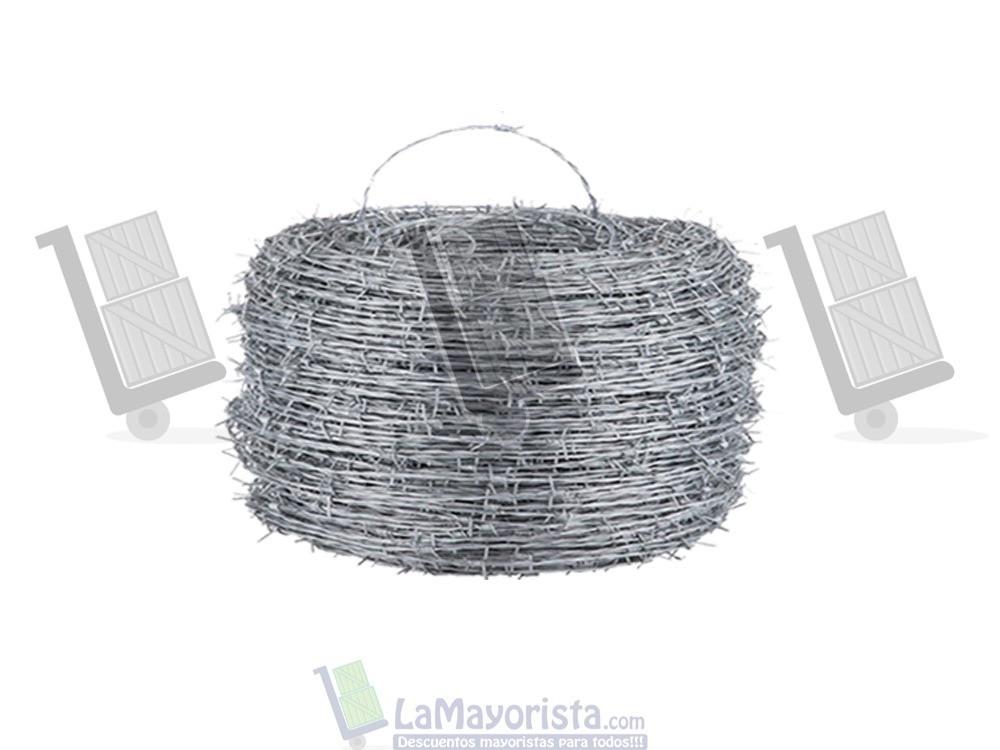 Alambre De Púas – Calibre 14 X 500 Mts