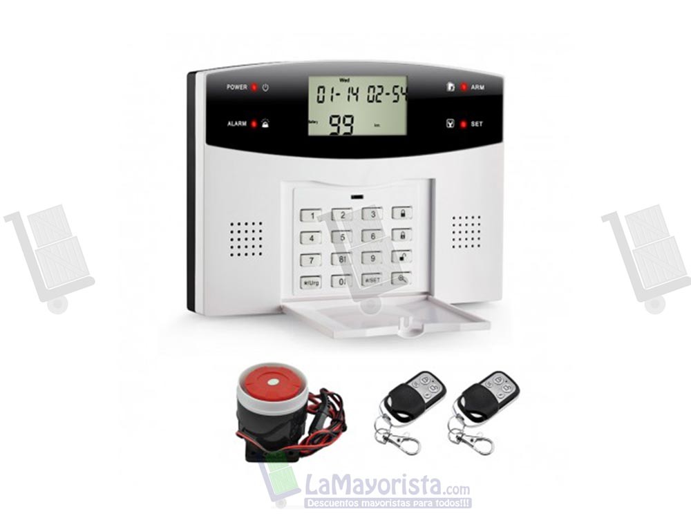 Alarma Gsm Inalámbrica Vía Celular