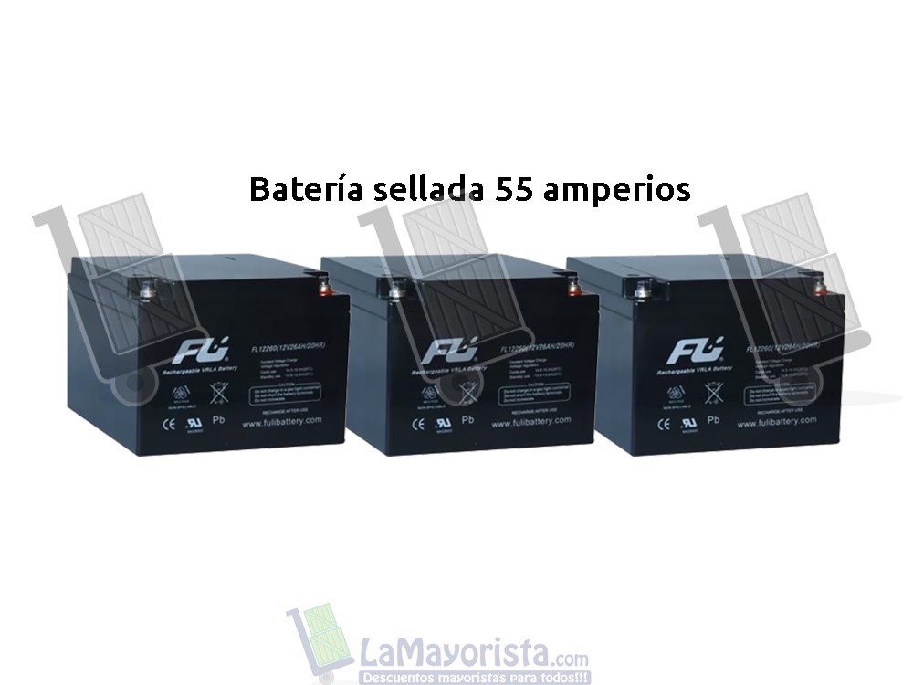 Batería Sellada 55 Amperios – 12 VTS
