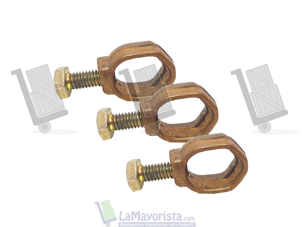 Borne (Grapa) Para Varilla CopperWeld de Cobre