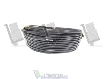 Cable aislado calibre 14 (rollo x 50 metros) negro