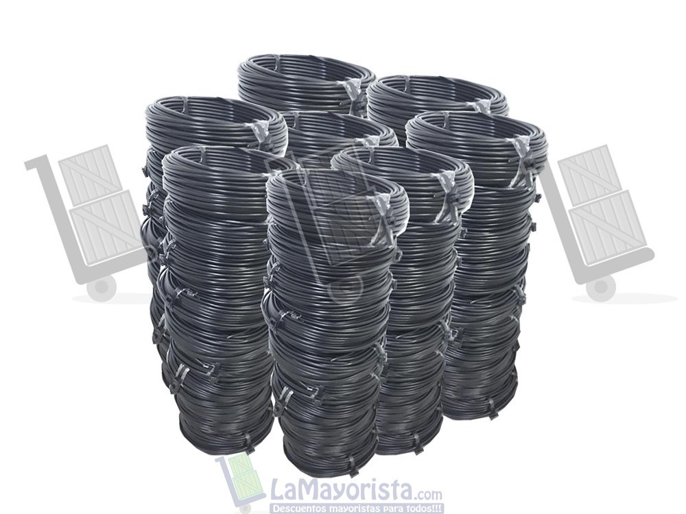 Cable Aislado Calibre 14 (Rollo x 50 metros) Negro