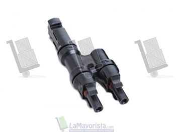 Conector tipo y mc4 (2positivos 1 negativo) con cable de extension awg n10
