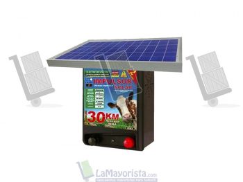 Impulsor s 30 con panel solar 30 km/80 hectáreas