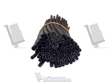 Manguera aisladora en bolsa (cortada en 15cm) x 100 unidades