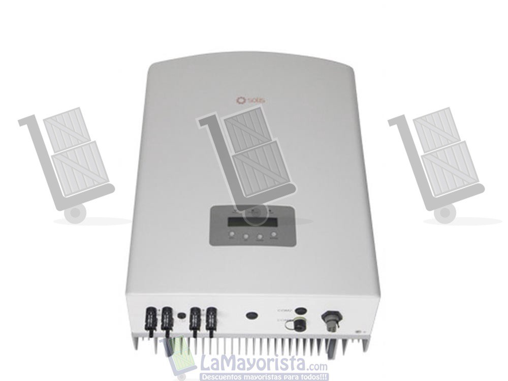 Mini Inversor Solis 700W Salida A 220VTS Para Conexión A Red Sin Bateria