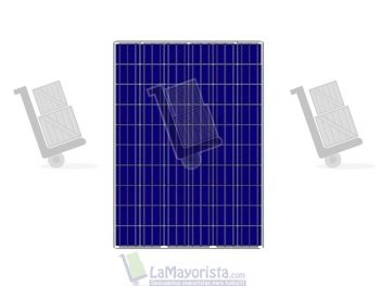 Panel solar 300 w policristalino 12 vts 72 celdas