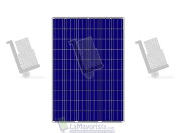 Panel solar 330 w policristalino 12 vts 72 celdas