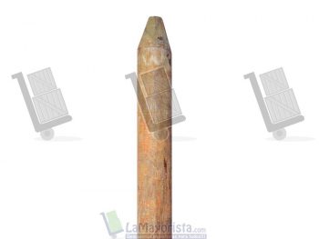 Poste de madera inmunizada redondos  tipo lápiz 10cm x 220