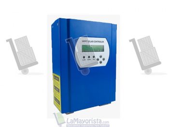 Regulador / controlador solar mppt 60 amp con amplificador microchip de potencia 12/24 volt