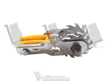 Tensor terminal con aislador incorporado para 1.000 mts – amarillo