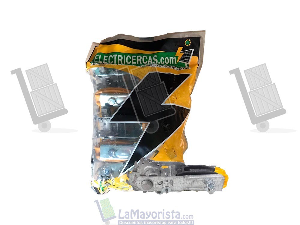 Tensor Terminal Con Aislador Incorporado Para 1.000 Mts – Amarillo