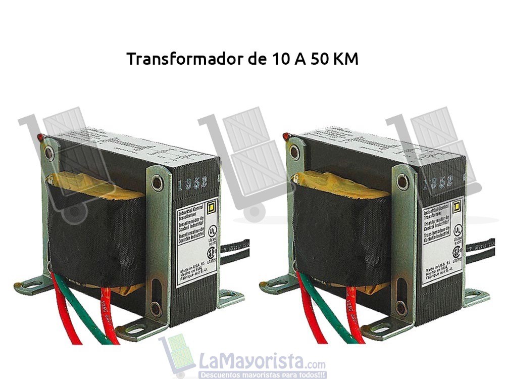 Transformador DE 10 A 50 KM